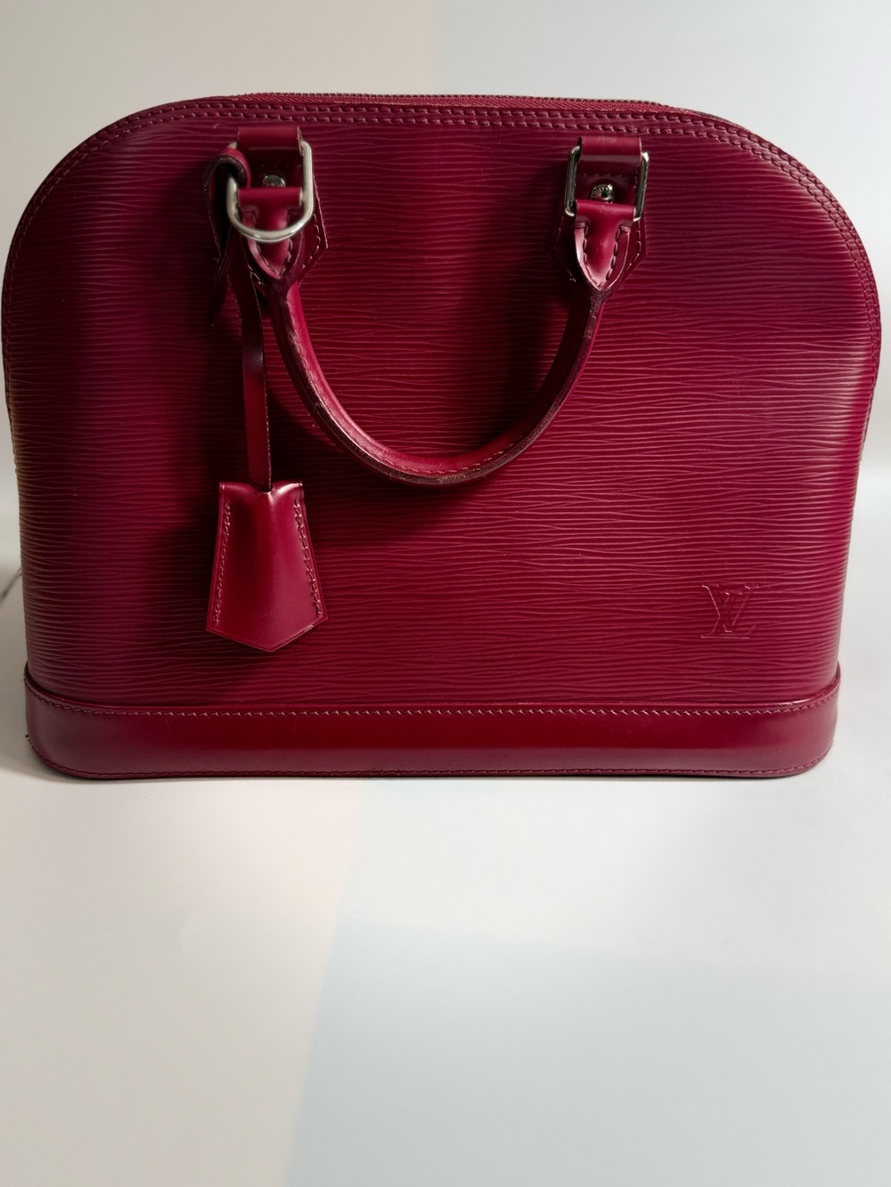 Louis Vuitton PM Epi Alma Satchel